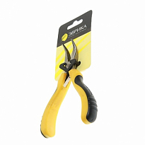 Тонкогубцы- утконосы изогнутые мини 4,5" ЭВРИКА 1/12/120